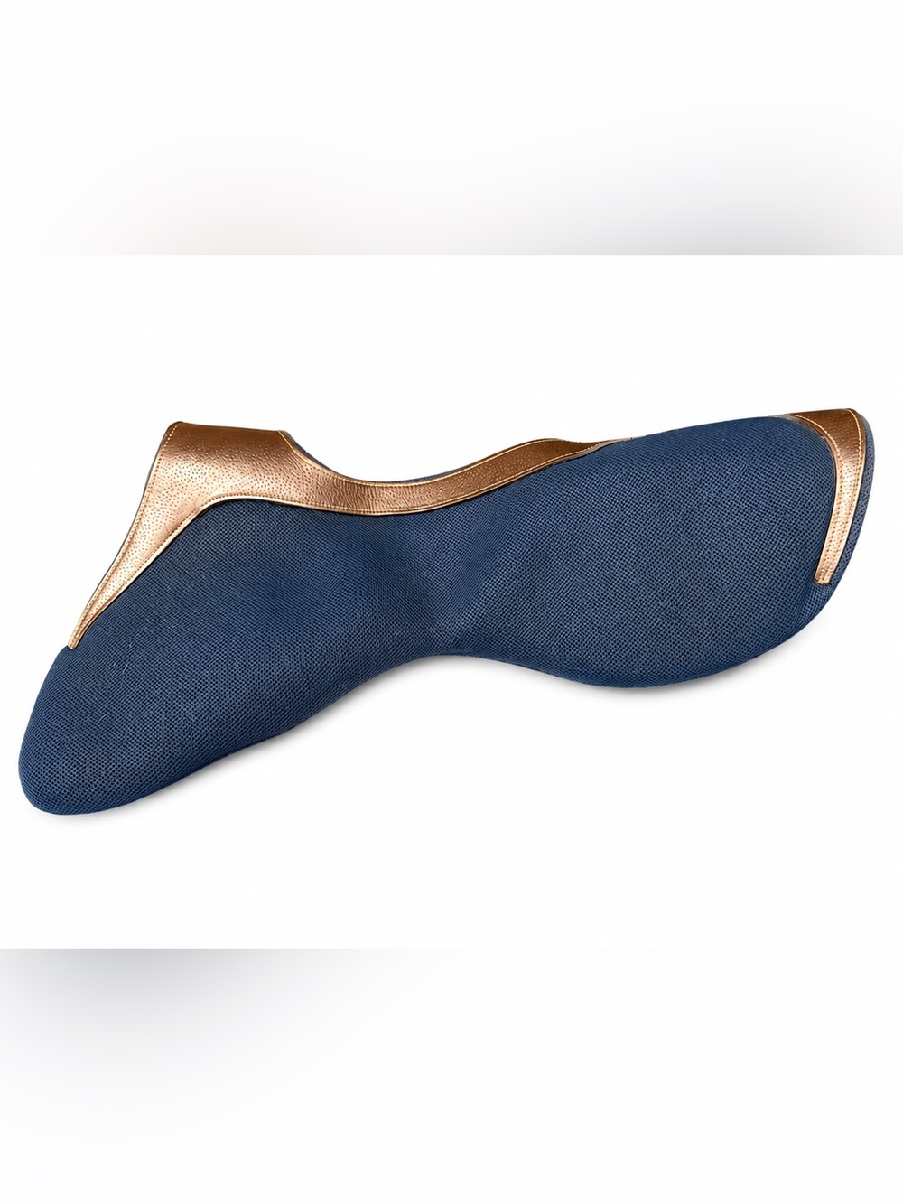 Voltaire Half Pad - Breathable Blue 3D Mesh & Leather | Contoured Fit | Used